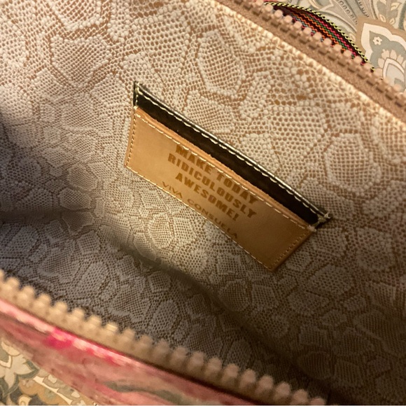 New Rare Consuela Downtown Pink Flamingo Crossbody with Heart Natasha Charm - Picture 13 of 14